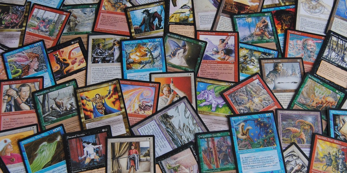 Old MTG cards.